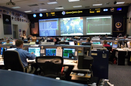 Johnson Space Center’s Mission Control Center